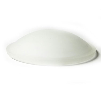 Glass Disk White Frost ideal for Arts - Crafts