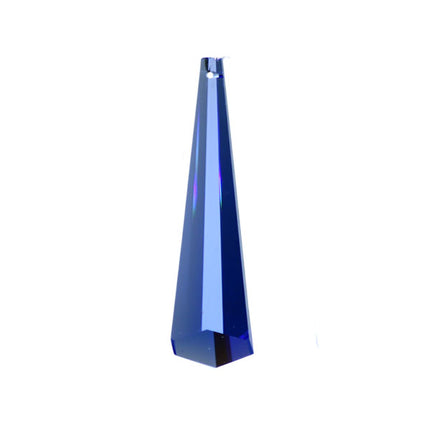 Swarovski Strass Crystal 76mm (3 inches) Medium Sapphire Crystal Wizard hat prism