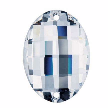 Swarovski Strass crystal Clear Modern Almond prism