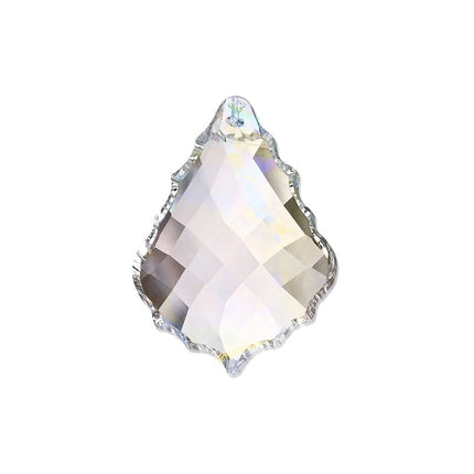 Modern Pendeloque Crystal 2 inches Clear Prism with One Hole on Top