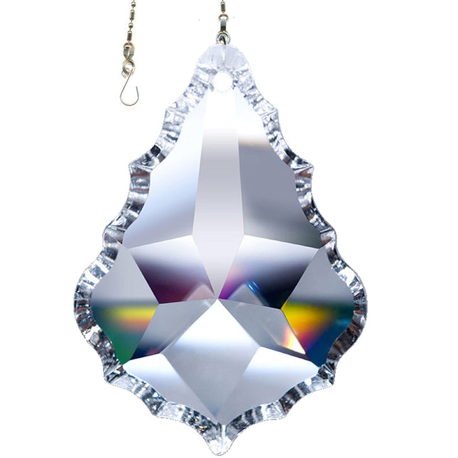 Crystal Suncatcher 5 inches Clear Pendeloque Prism Magnificent Brand