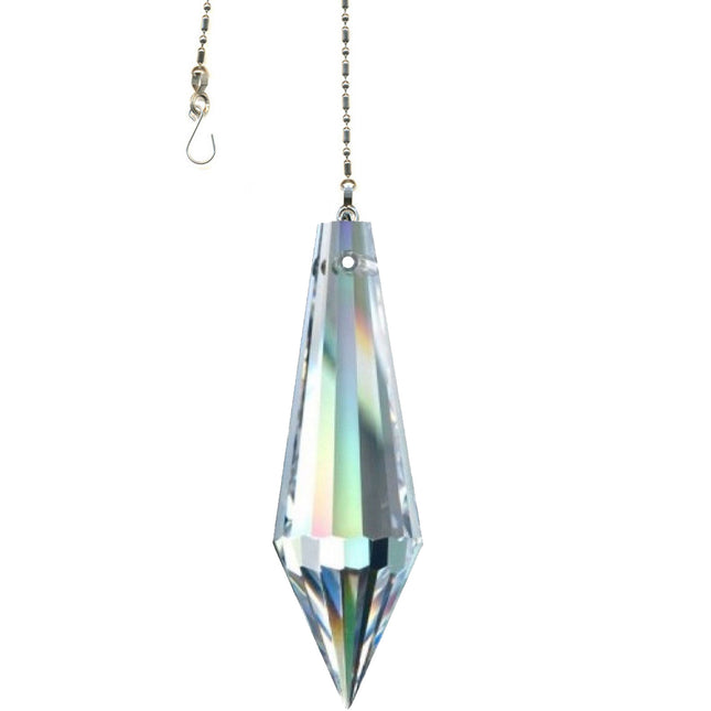 Crystal Suncatcher 3 inches Clear Drop Prism Magnificent Brand