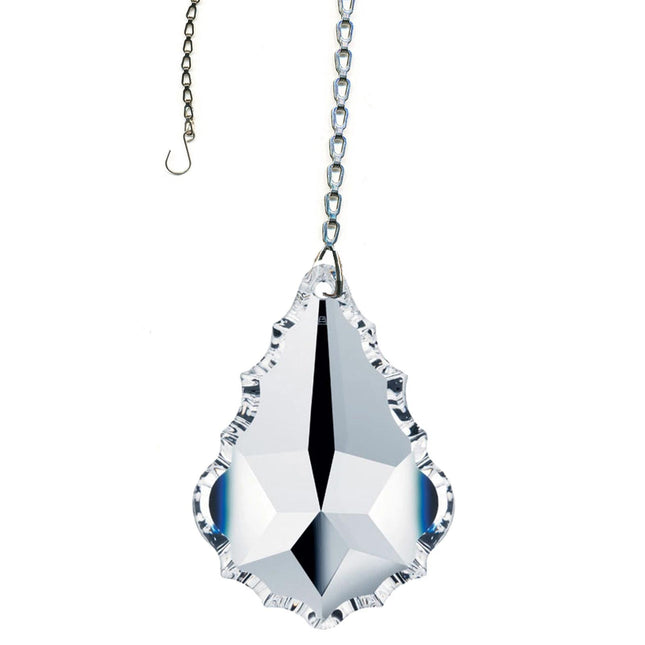 crystal suncatcher 2 inch swarovski strass clear french pendeloque prism