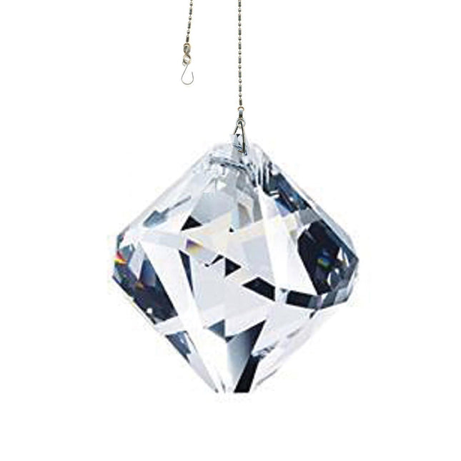 Crystal Suncatcher 60mm Swarovski Strass Clear Ball Form Prism