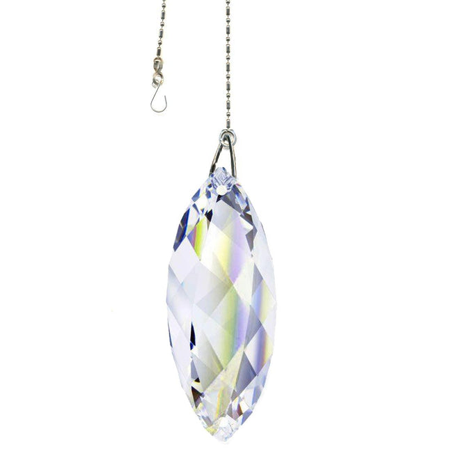 Crystal Suncatcher 2 inch Swarovski Strass Aurora Borealis Twist Prism