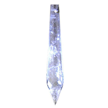Brazilian Quartz 5-inch Inches Clear Icicle Rock Crystal Prism